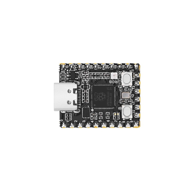 RP2350-MINI Development Board with Pi RP2350A Dual-Core Dual-Architecture Microcontroller, Compact