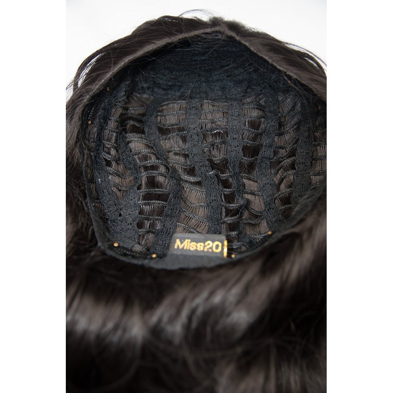 Bombshell Hair Extensions 3/4 Half Head Hair Piece 24 inches