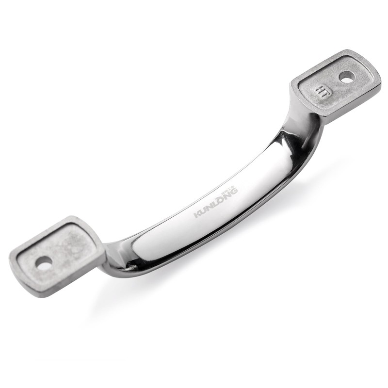 YUDTKK Heavy Duty Door Pull Handle, Stainless Steel Mirror Polish,5-3/5''