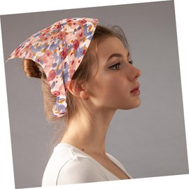 Baluue 2pcs Floral Headband Scarf for Women and Teen Girls Lightweight Breathable Hair Accessories Elastic Band for Any Occasion Spring Floral Design
