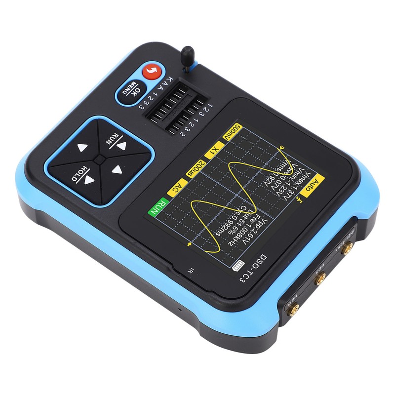 Handheld Portable Digital Oscilloscope Transistor Checker Tester Inductance Capacitance Resistance