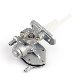 Topteng Motorcycle Accessories Fuel Tap Aluminium Black for Kawasaki Vulcan 500 Zephyr 750 Ninja 500R