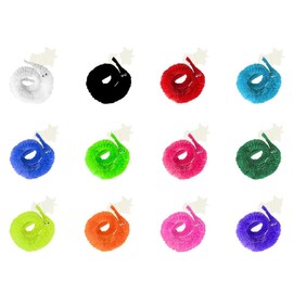 OHREN 12 Stück Fuzzy Wurm Spielzeug, Magische Raupe, Magic Worm, Magische Wurm Spielzeug, Twisty Zauberwurm, Wiggly Worm, Für Street Magic, Haustierspielzeug Für Kätzchentraining (Bunt)