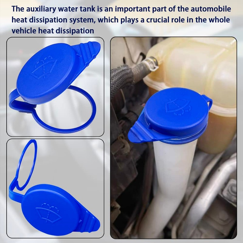 Windshield Washer Fluid Reservoir Cap, Windshield Wiper Fluid Cap, Fluid