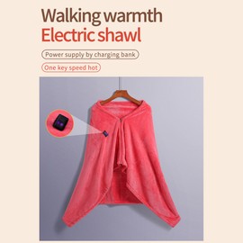 USB Electric Warm Heating Shawl Soft and Comfortable Blanket Winter Knees Body Warmer Home Office Heated Blanket