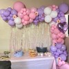 Balloons Purple Pink White Pack of 60 12 Inch Purple