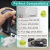 2 Pcs KV6Z-7K340-A DG9Z-7S004-A Transmission Shifter Cable Bushing with Cap