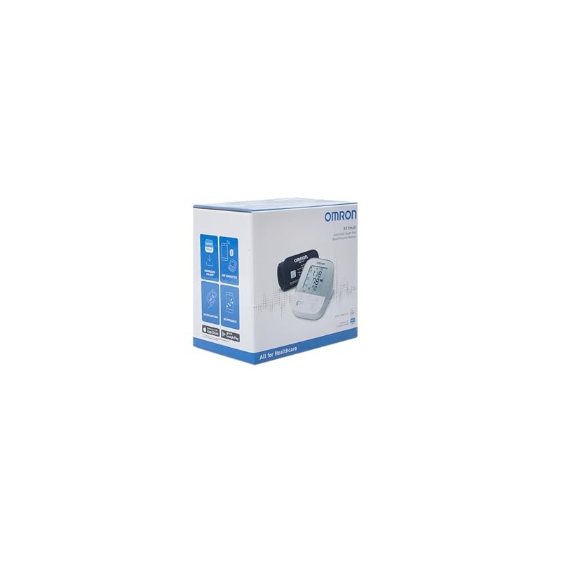 OMRON Baumanómetro automático de brazo X4 Smart con Bluetooth y