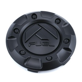 Wheel Center Caps Fuel Off-Road Full Matte Black Top Section 1001-58CEN-BMB 6 Lug 4.25 Inch