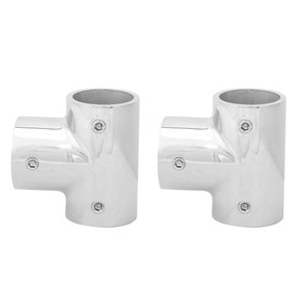 3 Way Pipe Fitting 316 Stainless Steel 25mm 1" Tee Right Side Pipe Fitting Adapter