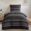 RUIKASI Bed Linen 155 x 220 cm 2-Piece Dark Duvet