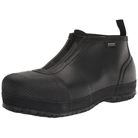 Bogs Mens Overshoe Zip CT Composite Toe Boot, Black, Size 16