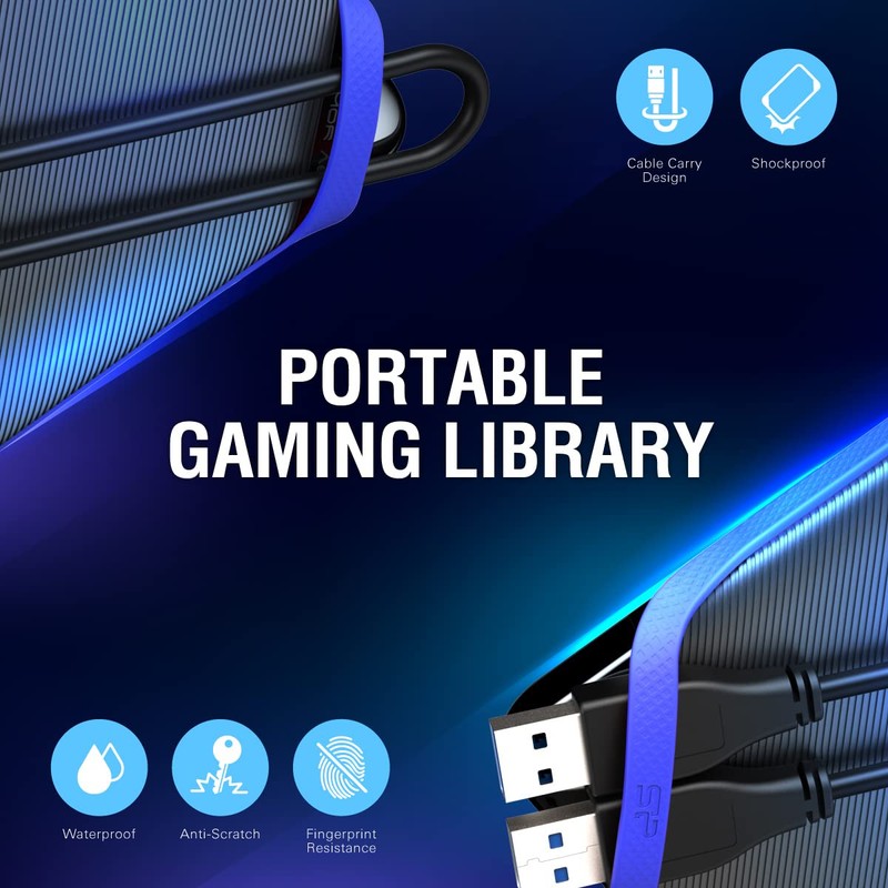 Silicon Power Armor A62 Game Drive 1TB USB 3.0 External