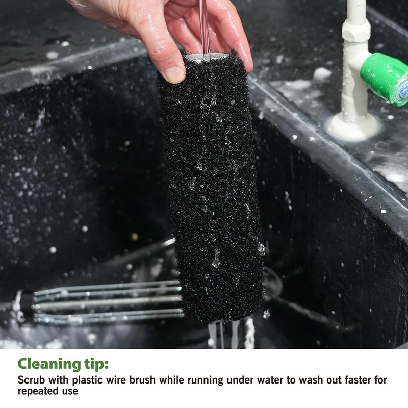 ROLLINGDOG 9" Drywall Compound Roller Cover - Heavy Duty Drywall