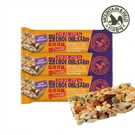 Sangwadeul One Day Energy Bar Original x20 35g nut bar per bag / 산과들에 원데이에너지바오리지널 x20개 1봉당 35g 견과바 강정