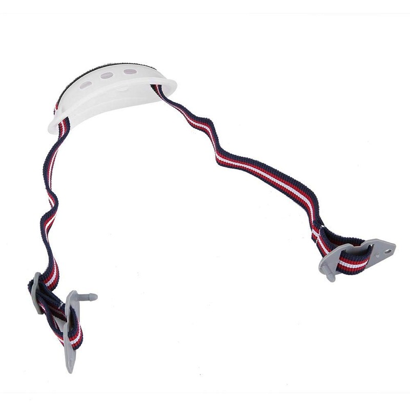 Universal Hard Hat Chin Strap Safety Construction White Elastic Strap