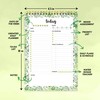 Decorably Daily Planner Pad with Schedule - Daily To Do