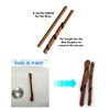 AukBeeFun Cardboard Mason Bee House Tubes 6 Inches Paper Tubes