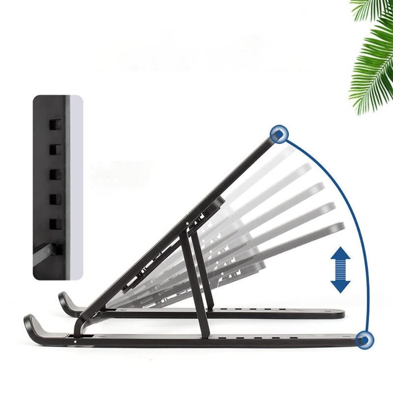 Laptop Stand, Adjustable Height Portable Universal Laptop Stand, Folding PC