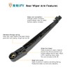 ORRIFY Rear Windshield Wiper Arm Blade Set 85241-42040 for Toyota