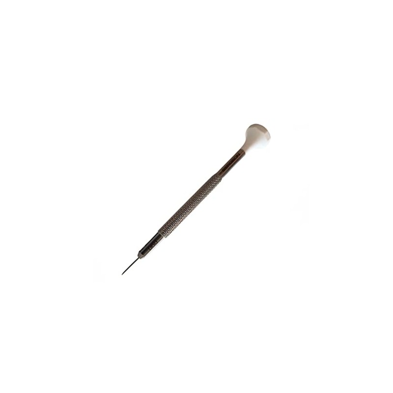 Bergeon 31081-060 Non-Magnetic Screwdriver with anodised Aluminium Body 0.60mm
