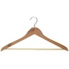 Woodlore 84008 Basic Cedar Hangers with Bar, Set of 5
