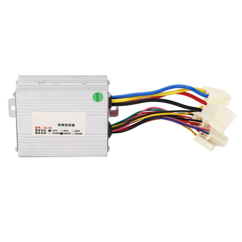 24V 500W Electric Bike Controller Thumb Throttle Set Brushed Controller