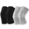 Canlaten·U Bamboo Charcoal Compression Knee Sleeve - Elastic Knee Braces