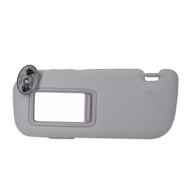 CULMKARI Driver Side Sun Visor Fits for 2007-2013 Toyota Corolla Front Left Sun Protection Shade Gray Replace Number 74320-02711-E0