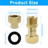 LifCratms 1 pcs Pressure Washer Hose Swivel Joint, Anti Twist