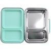 EcoCocoon Bento Lunch Boxes - 2 Compartment, Limoncello