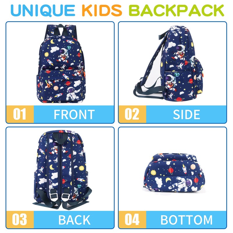 Kids Backpack Boys Backpack Children's School Bag Astronaut Backpack Rucksack