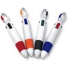 Tinwai 4 Color Ballpoint Pen, Multi-functional, Oily, Multicolor, Ballpoint Pen,