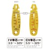 Jefcom DI-CVIV123 Cable Gauges IV12 Size, CV11 Size