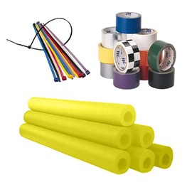 Foam Roll Bar/Cage Padding Installation Kit, Yellow