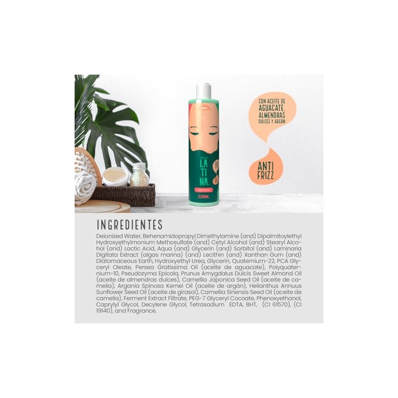 Acondicionador LATINA Antifrizz