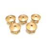 Southeastern 5 Pack Swimming Pool Brass Wood Deck Anchor for