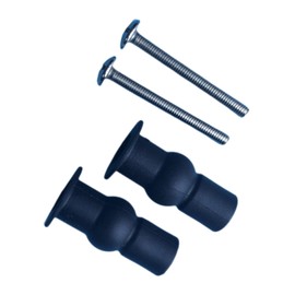 4 Pack Toilet Seat Fittings,Heavy Duty Toilet Seat Fastener Bolt Kit,Toilet Seat Bolts,Toilet Seat Fixings,Toilet Seat Fasteners,Toilet Seat Hinges Screws Bolts for Wc Blind Hole Fittings