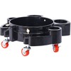 Yellowcat Removable 5 Gallon Rolling Bucket Dolly for Car Wash