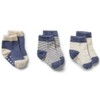 Wilson & Frenchy Organic 3 Pack Baby Socks - Rain
