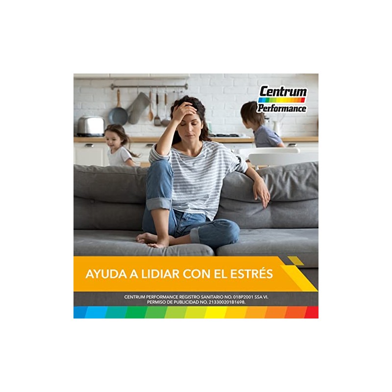 Centrum Performance Multivitaminico, Con Complejo B y Magnesio, 2 pack