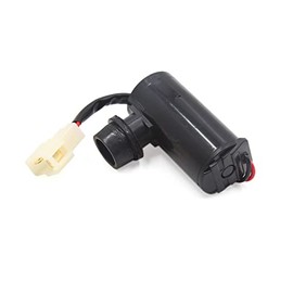 uxcell Universal Windshield Washer Motor Pump with Cable 12V 2 Terminals for Car Truck