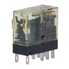 10Pcs Power Relay Miniature Thin Electronic Component 2 NO 2