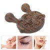 Sandalwood Face Massage Comb Tiger Shape Nose Shaper Protable Wooden