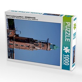 CALVENDO Puzzle Simon Loschen Lighthouse - Bremerhaven 1000 Pieces 48 x 64 cm from Günther Klünder