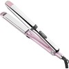 Professional Titanium Flat Iron with 1 1/4 Inch Floating Plates, Hair Straightener and Curler 2 in 1 with 10 Adjustable Temp Up to 480 ℉, Negative Ion & Dual Voltage Fast Heating Hair Tools