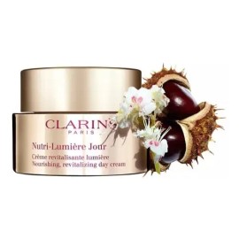 Crema Facial Nutritiva Clarins Nutri Lumiere 50ml Para Rostro Día                                                                                     