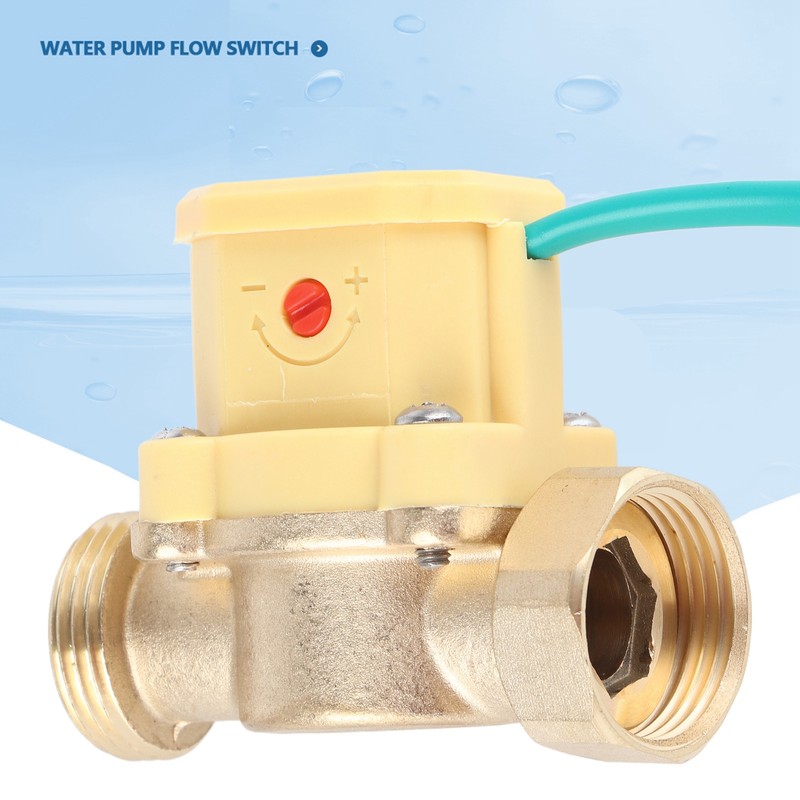 G3/4‑G3/4 Thread Water Pump Adjustable Flow Sensor Pressure Automatic Control