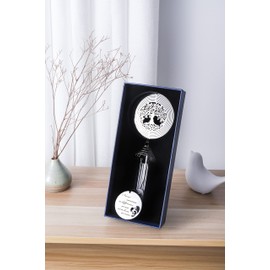 Retirement Wind Chime with Tree of Life Wind Spinner - Retirement Gifts for Women/Men 2025 - Happy Retirement Gifts for Teacher, Nurse, Coworker, Retired Boss