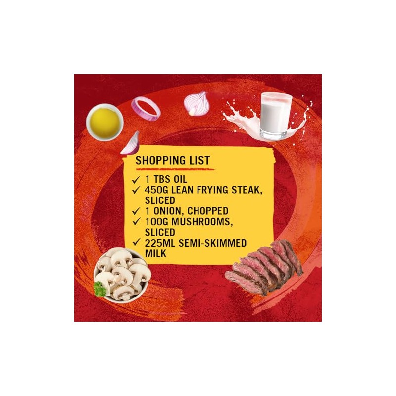 Schwartz Beef Stroganoff, 35g